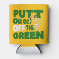Putt Or Get Off The Green Skeleton Golf Trash Talk