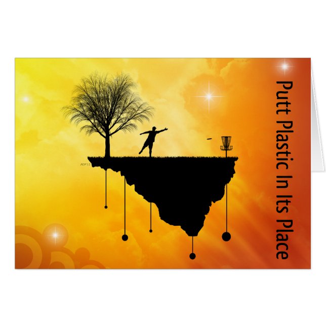 Putt Plastic In Its Place (Front Horizontal)