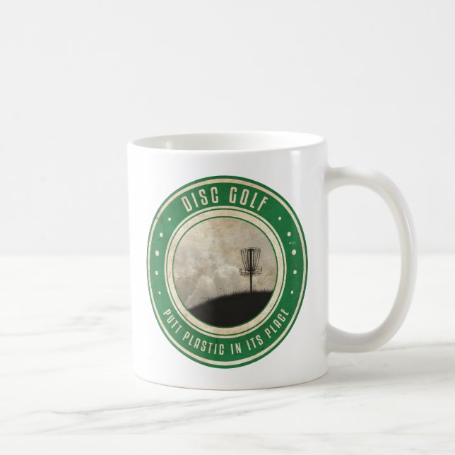 Putt Plastic In Its Place Coffee Mug (Right)