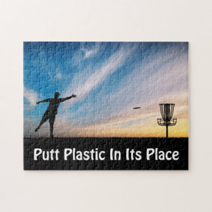 Putt Plastic In Its Place Jigsaw Puzzle