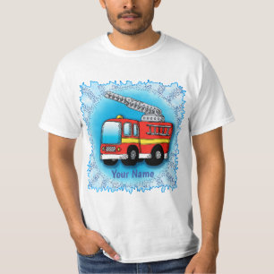 Putt Putt Firefighter Firetruck  T-Shirt