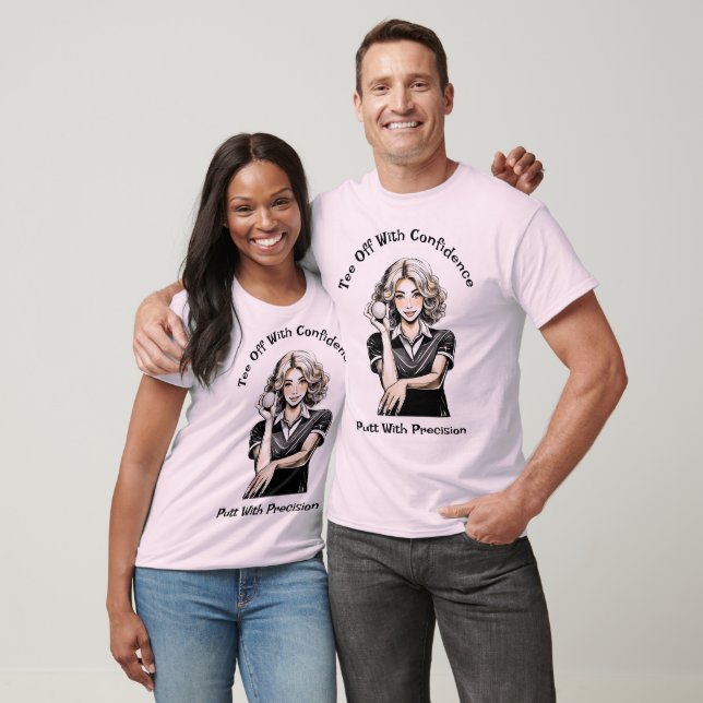 Putt With Precision Golf T-Shirt (Unisex)