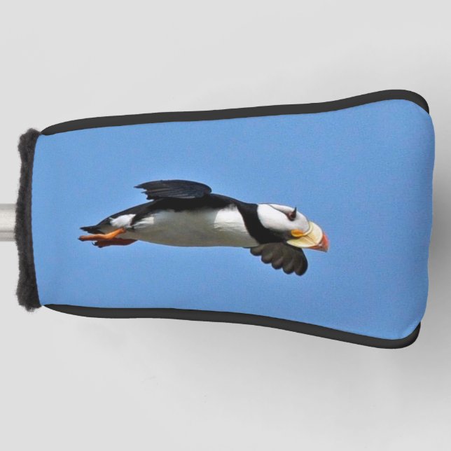 Putter Cover w/ puffin (Front)
