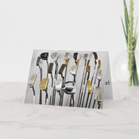 "Putters 100" Birthday Card