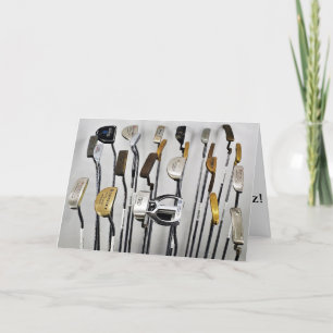 "Putters 100" Birthday Card
