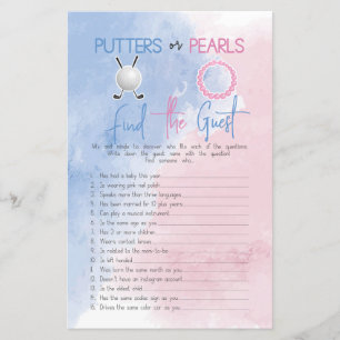 Putters or Pearls Find the guest game