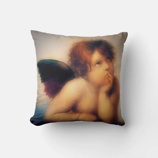 Putti Angel Cushion (Front)