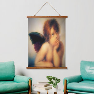 Putti Angel Hanging Tapestry