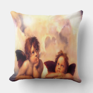 Putti Pair of Angels Cushion