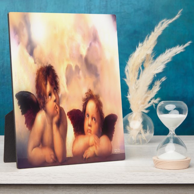 Putti Pair of Angels Plaque (Side)
