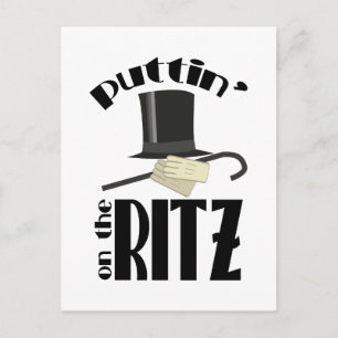 Puttin Ritz Postcard