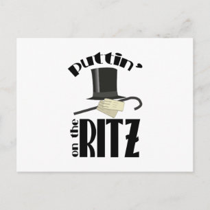 Puttin Ritz Postcard