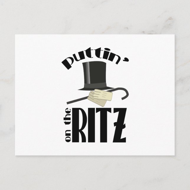 Puttin Ritz Postcard (Front)