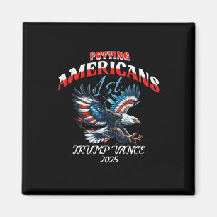 Putting Americans First Trump Vance Inauguration D Magnet