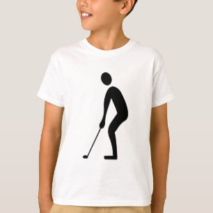 Putting - Black T-Shirt