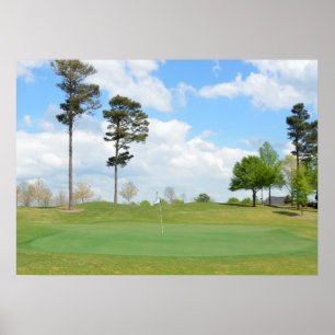 Putting Green Poster
