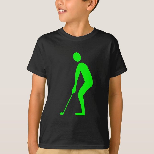 Putting - Green T-Shirt (Front)