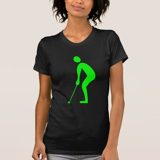 Putting - Green T-Shirt (Front)
