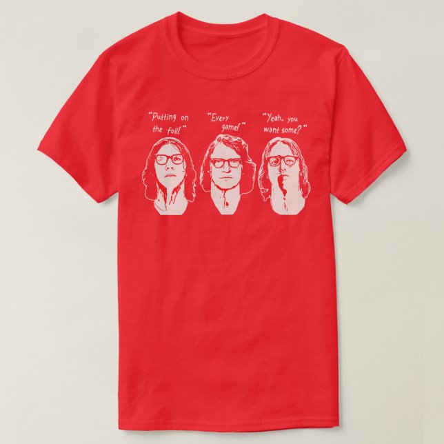 Putting on the Foil Hanson Brothers Slap Shot Quot T-Shirt (Design Front)