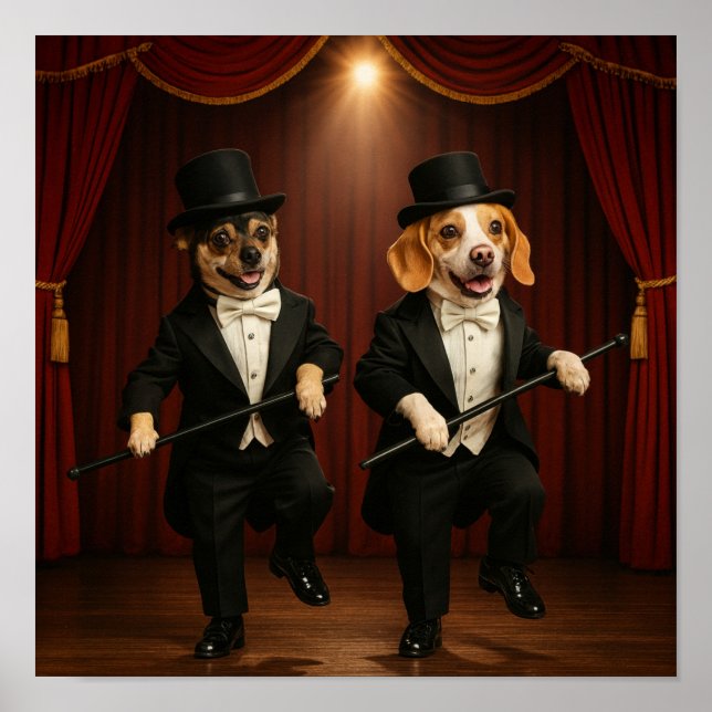 "Putting On The Ritz" Poster (Front)