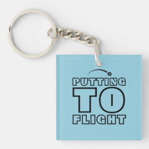 Putting to Flight Key Ring