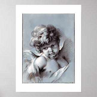 Putto  2 (ca. 1756-1776) by Gilles Demarteau.  Poster