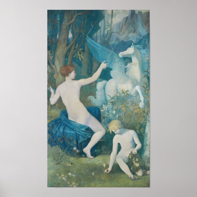 Puvis de Chavannes Fantasy CC0180 Poster (Front)