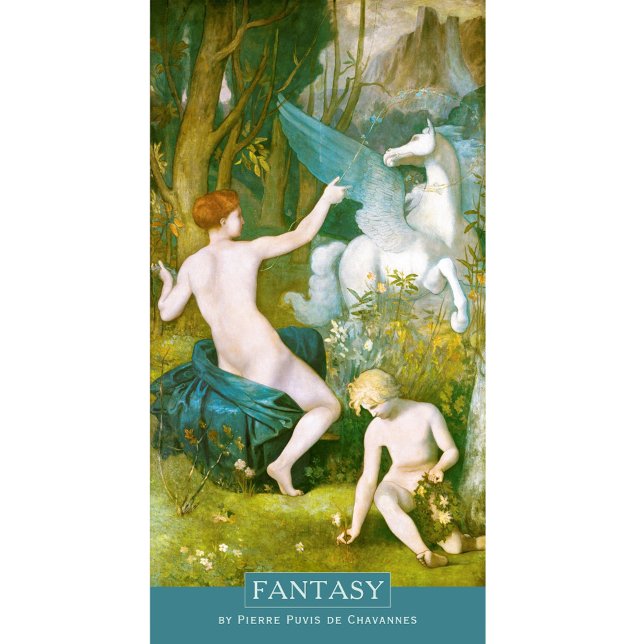 Puvis de Chavannes Fantasy Pegasus CC0036 Poster (Creator Uploaded)