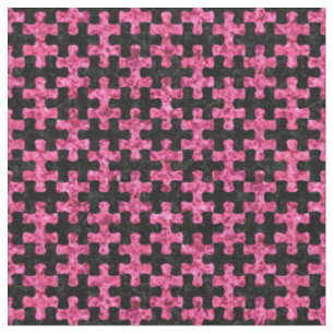 PUZZLE1 BLACK MARBLE & PINK MARBLE FABRIC