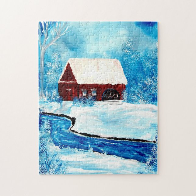 Puzzle, 11" x 14", 252 pieces - Challenging Jigsaw Puzzle (Vertical)