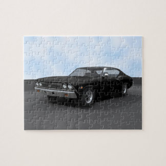 Puzzle: 1968 Chevelle SS: Black Finish Jigsaw Puzzle