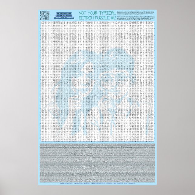 PUZZLE #2: Names - Standard Poster (Front)