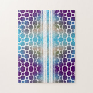 Puzzle abstract design, difficult puzzle