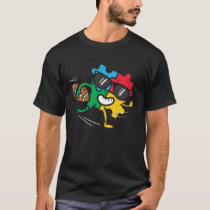 Puzzle American Football Autism Awareness Toddler T-Shirt