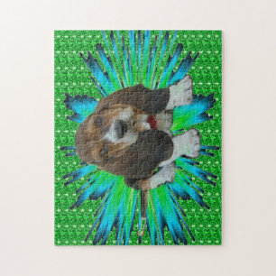 Puzzle Baby Basset Hound Sheldon
