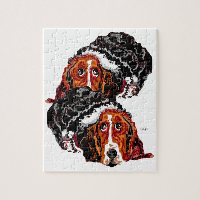 Puzzle : BASSET HOUND DOG (Vertical)