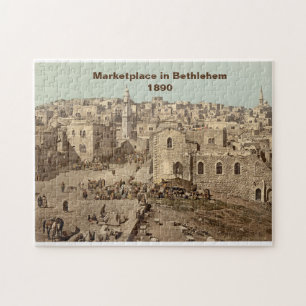 Puzzle: Bethlehem in the Holy Land, 1890 Jigsaw Puzzle