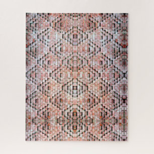 Puzzle - Brick Kaleidoscope Pattern