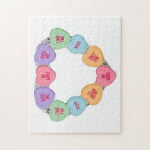 Puzzle Candy Love Hearts