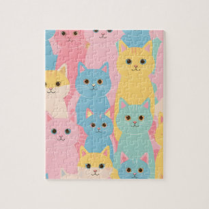 puzzle cats