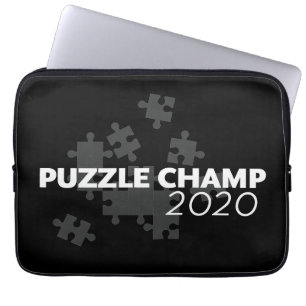 Puzzle Champ 2020 Laptop Sleeve