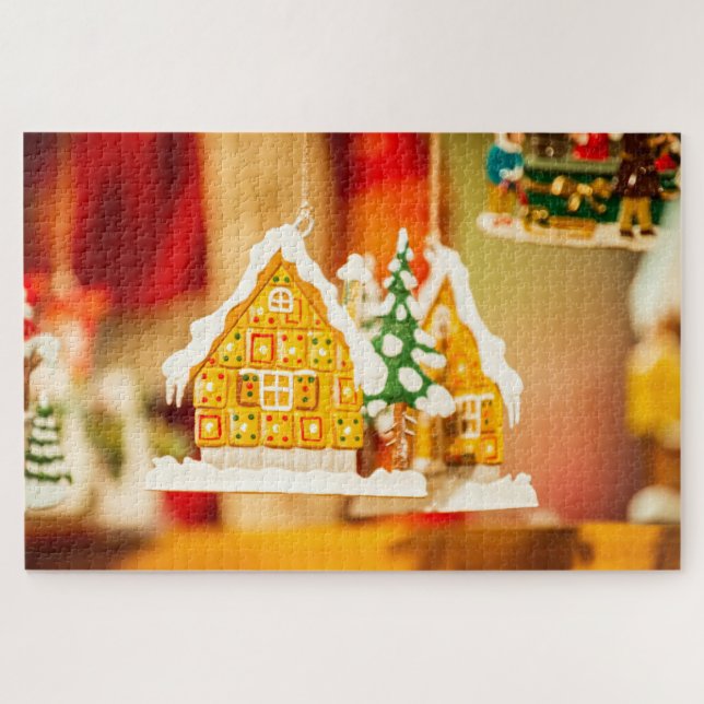 Puzzle Christmas decoration (Horizontal)