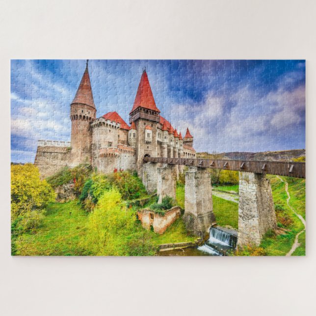 Puzzle Corvin castle Romania (Horizontal)