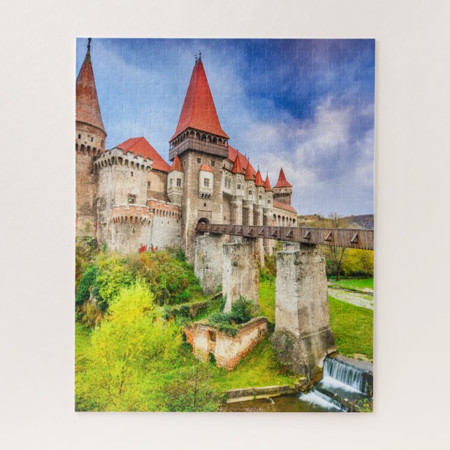 Puzzle Corvin castle Romania (Vertical)