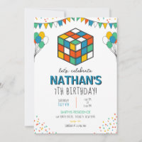 Puzzle Cube Birthday