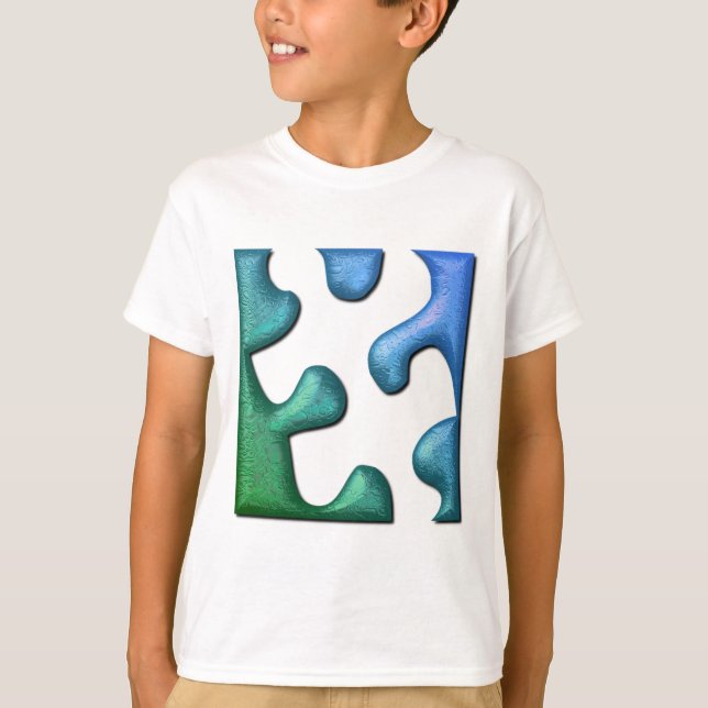 Puzzle Design Kid's Shirt (Front)