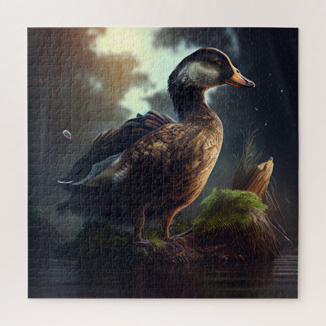 Puzzle Duck (Vertical)