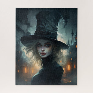 Puzzle Eyes of the Mysterious Woman