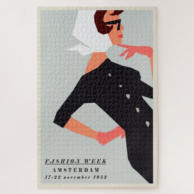 Puzzle - Fashion Week Amsterdam 1952 (Vertical)
