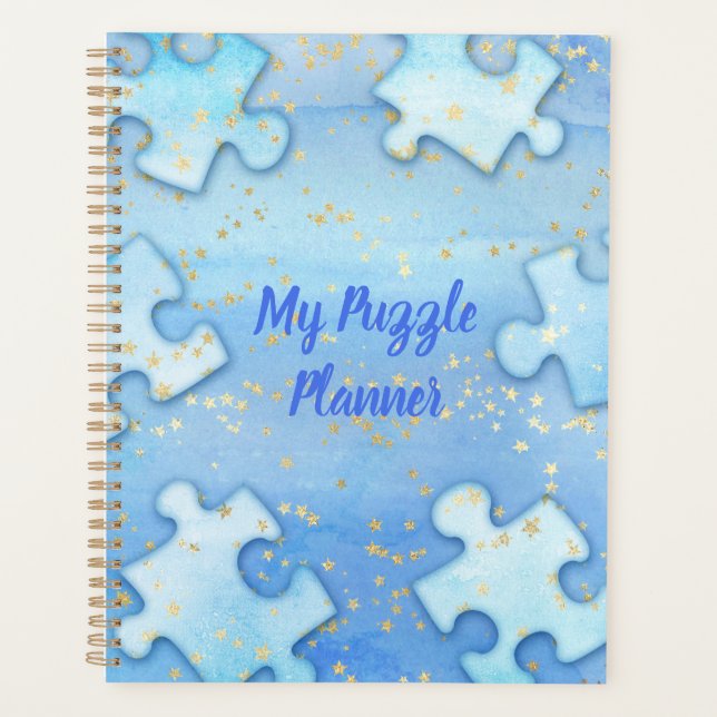 Puzzle Game Starry Skies Cloud Planner (Front)
